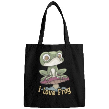 Discover i love frog Bags