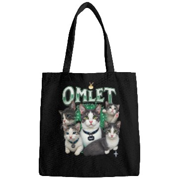 Discover Vintage 90s Aesthetic Multi-Cat Graphic Bags