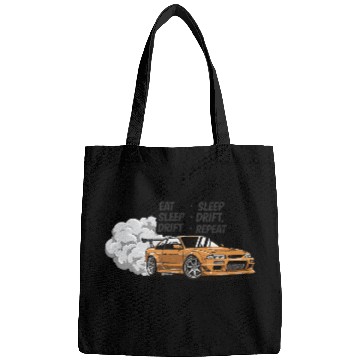 Discover Eat Sleep Drift Repeat Bags – Neon JDM Car Raci