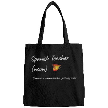Discover Spanish Teacher Same As Normal Teacher Cooler Bags