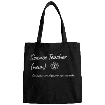 Discover Science Teacher Same As Normal Teacher Cooler Bags