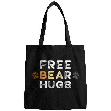 Discover Gay Bear Free Hugs Funny Bear Pride Men Bags