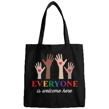 Discover Everyone Is Welcome Here Idaho Teacher Bags