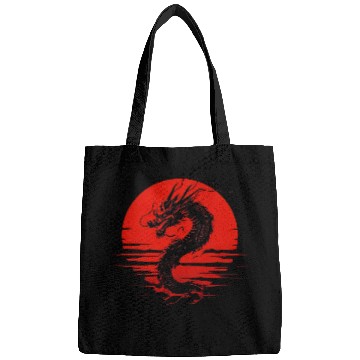 Discover Dragon Rising Under the Blood Moon Bags