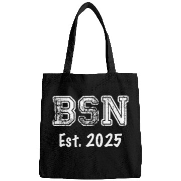Discover Nurse Graduation Gift - BSN Established 2025 Bags