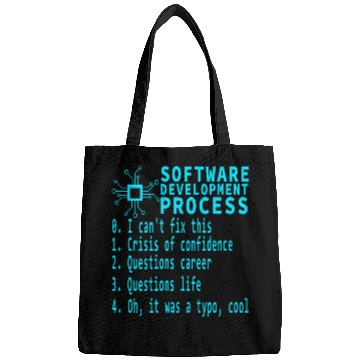 Discover Software Dev Process Debugging Existential Crisis Bags