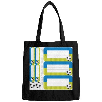 Discover DIY School Sticker Set - Soccer - Blue Green - 9 Bags