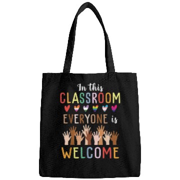 Discover Everyone Is Welcome Here Idaho Teacher Bags