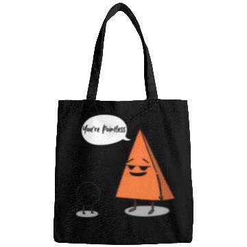 Discover Geometric Humor The Pointless Circle Bags