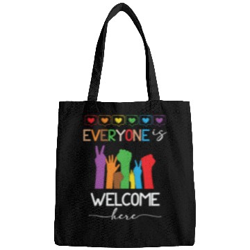 Discover Everyone Is Welcome Here Idaho Teacher Bags