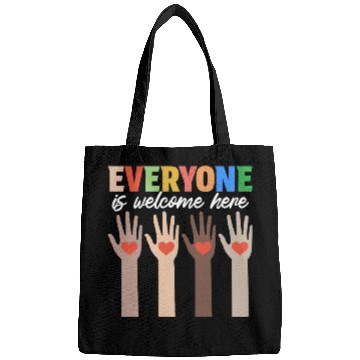 Discover Everyone Is Welcome Here Idaho Teacher Bags
