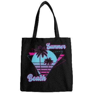 Discover Summer Palm Tree Beach Bags