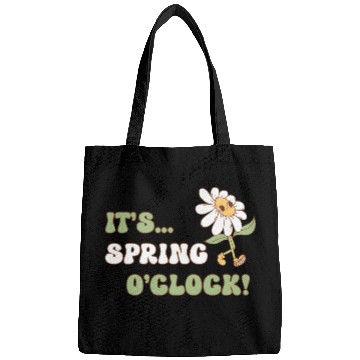 Discover It's Spring o' clock! Floral Design Bags