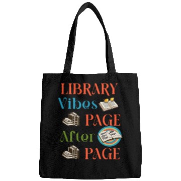 Discover Page After Page Embrace the Library Vibes Bags