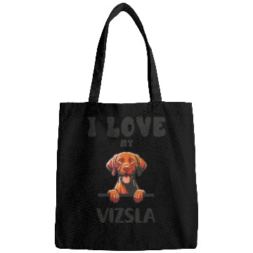 Discover I Love My Vizsla Bags
