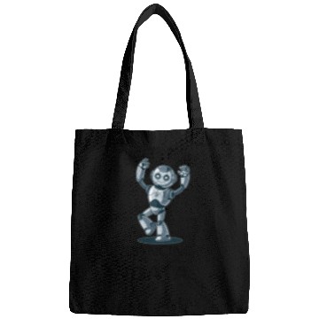 Discover AI Robotics Geek Tech Humor Robot Bags