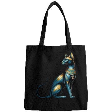 Discover Bastet | Egyptian Cat Goddess & Ankh Symbol Bags