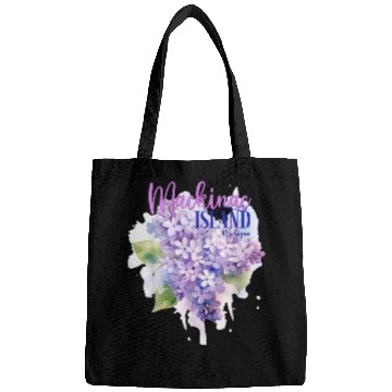 Discover Mackinac Island Michigan Lilacs Lilac Festival Sta Bags