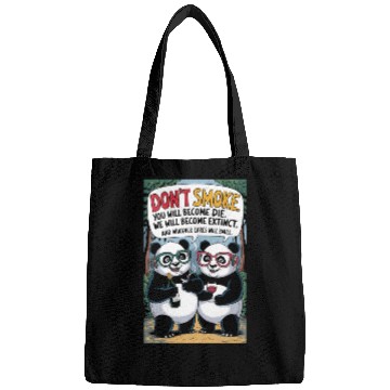 Discover Bags 2 Two pandas are standing drunk