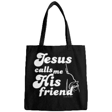 Discover Jesus Calls Me His Friend - White Text Bags