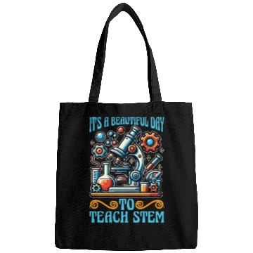 Discover STEM Teacher It's A Beautiful Day Computer Science Bags