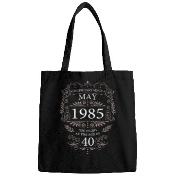 Discover Legendary 40th Birthday Vintage 1985 Stylish Bags