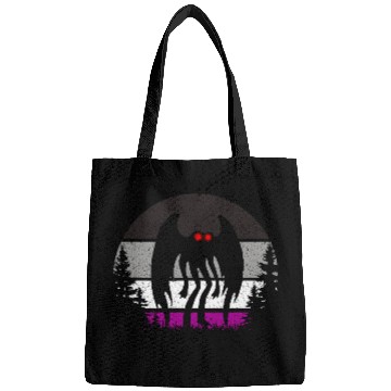 Discover Retro ACE Mothman Asexual Pride Point pleasant Cry Bags