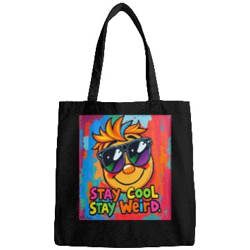 Discover Stay Cool, Stay Weird Bags