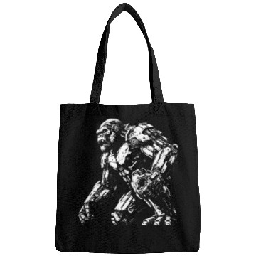 Discover Mech gorilla Sci-Fi Robot Cyberpunk Future Bags