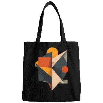 Discover Modern Retro Geometric Composition Bags
