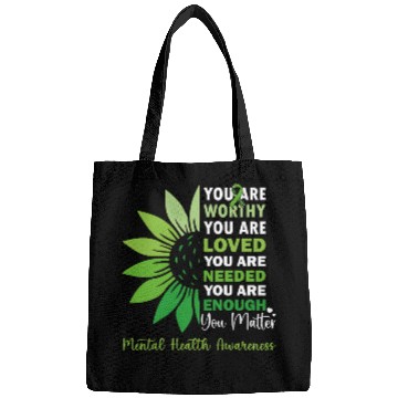 Discover SunFlower Support Warrior Mental Health Awareness Bags