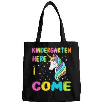 Discover Kindergarten Here I come Back to School Unicorn Bags
