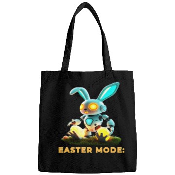 Discover Easter Mode Activated - Robot Bunny Bags