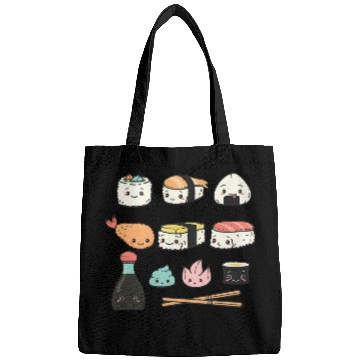 Discover Kawaii Sushi Bags