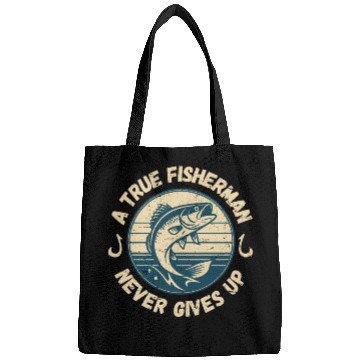 Discover True Fisherman: Never Give Up Bags