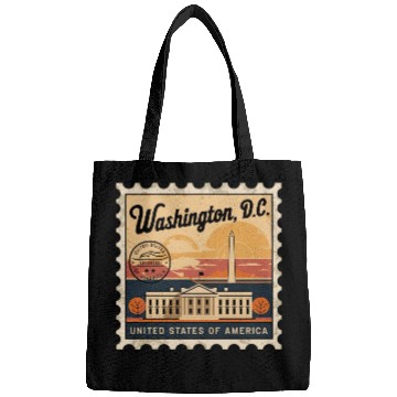 Discover Washington DC Souvenir and Political Gift Idea Bags