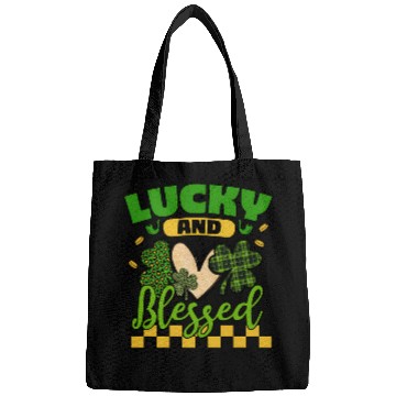 Discover Lucky And Blessed Day Lucky Heart Bags