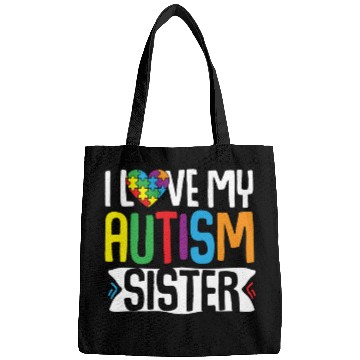 Discover Autism Awareness Gift Brother Sister Bags