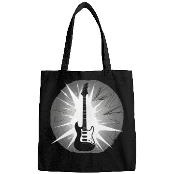 Discover Black & White Electric Guitar Explosion – Rock Bags
