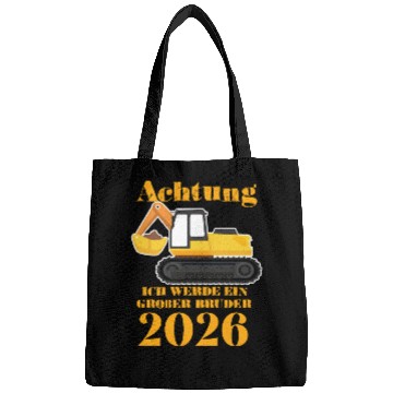 Discover Achtung Ich Werde Ein Großer Bruder 2026 Bags
