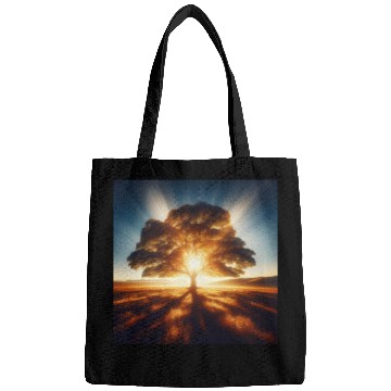 Discover Tree in Sunlight Bags