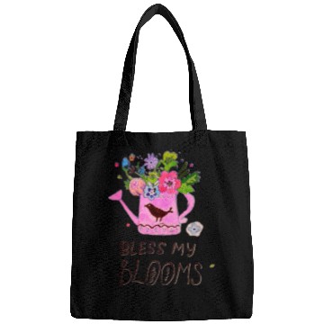 Discover Spring flowers illustration Bags