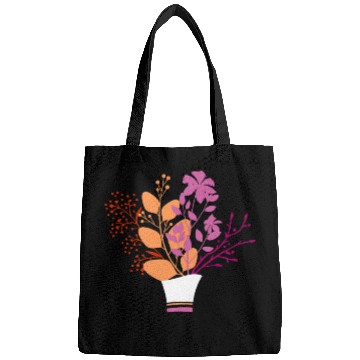 Discover Elegant Floral Lesbian Pride Bouquet Bags