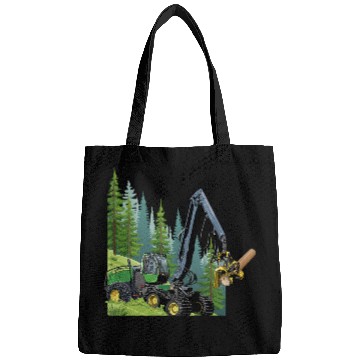 Discover Harvester in the forest Bags