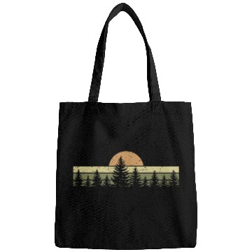 Discover Sunrise Over the Pines Bags