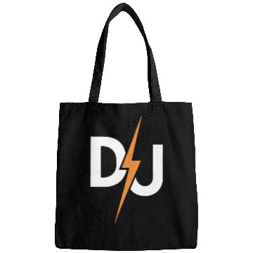 Discover DJ Lightning Bolt – High-Energy Music Lover Logo Bags