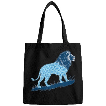 Discover Star of David Pattern 2 Lion of Judah Bags