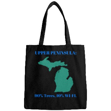 Discover Michigan Upper Peninsula: 90% Trees, 10% Wifi Bags