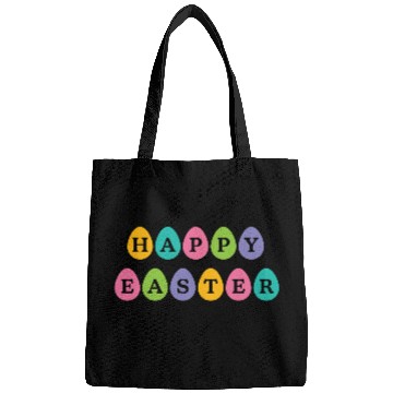 Discover Pastel Happy Easter Eggs Bags