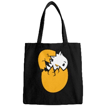 Discover Bird Duck Hatches Egg Easter Easter Egg Baby Child Bags